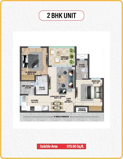 2BHK Unit (2)